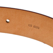 Louis Vuitton White Multicolor Ceinture Carre Belt M9270Y #70/28 Small Good