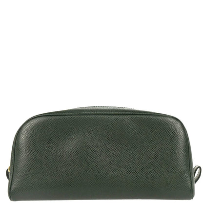 Louis Vuitton 2005 Taiga Green Trousse Toilette PM Pouch Bag M30224