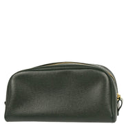 Louis Vuitton 2005 Taiga Green Trousse Toilette PM Pouch Bag M30224