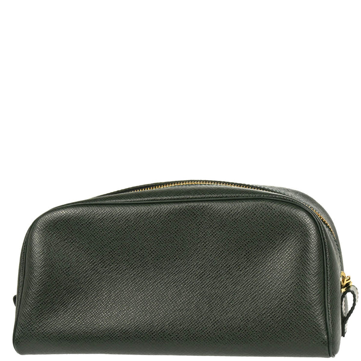 Louis Vuitton 2005 Taiga Green Trousse Toilette PM Pouch Bag M30224