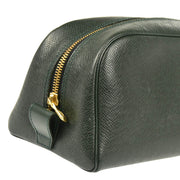 Louis Vuitton 2005 Taiga Green Trousse Toilette PM Pouch Bag M30224