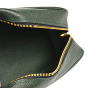 Louis Vuitton 2005 Taiga Green Trousse Toilette PM Pouch Bag M30224