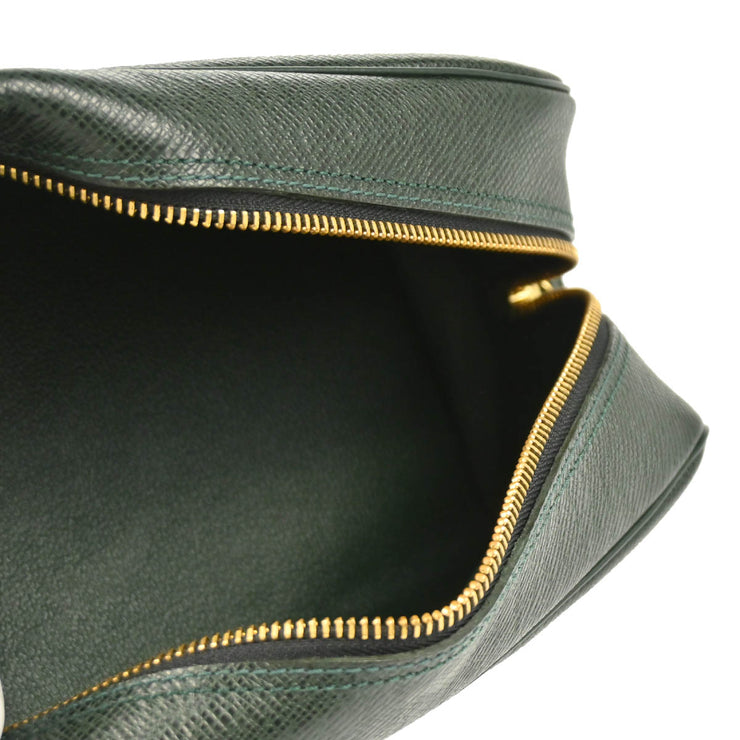 Louis Vuitton 2005 Taiga Green Trousse Toilette PM Pouch Bag M30224