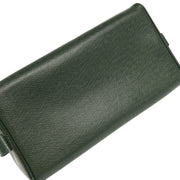 Louis Vuitton 2005 Taiga Green Trousse Toilette PM Pouch Bag M30224