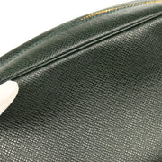 Louis Vuitton 2005 Taiga Green Trousse Toilette PM Pouch Bag M30224