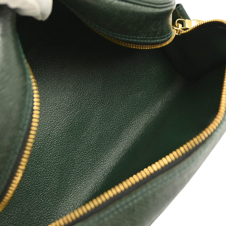 Louis Vuitton 2005 Taiga Green Trousse Toilette PM Pouch Bag M30224