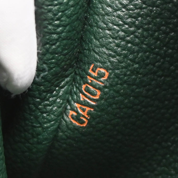 Louis Vuitton 2005 Taiga Green Trousse Toilette PM Pouch Bag M30224