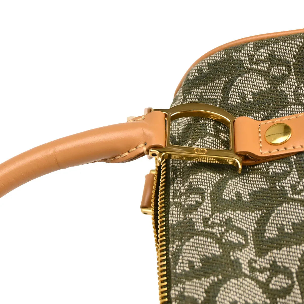 Christian Dior Green Trotter Handbag