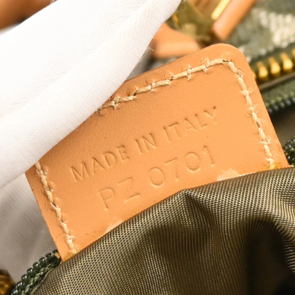 Christian Dior Green Trotter Handbag