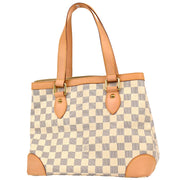 Louis Vuitton 2009 Damier Azur Hampstead PM Tote Handbag N51207
