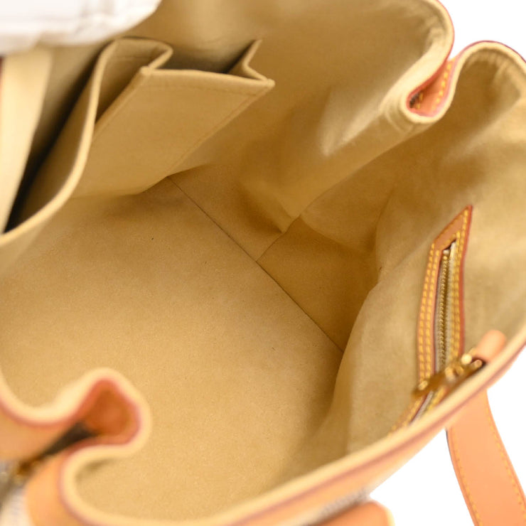 Louis Vuitton 2009 Damier Azur Hampstead PM Tote Handbag N51207