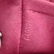 Louis Vuitton 2006 Pink Monogram Denim Mini Pleaty Handbag M95216