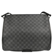 Louis Vuitton 2008 Damier Graphite Daniel GM Shoulder Bag N58033