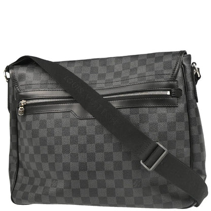Louis Vuitton 2008 Damier Graphite Daniel GM Shoulder Bag N58033