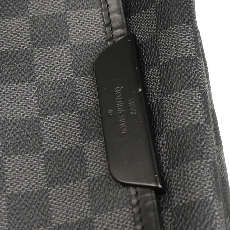 Louis Vuitton 2008 Damier Graphite Daniel GM Shoulder Bag N58033