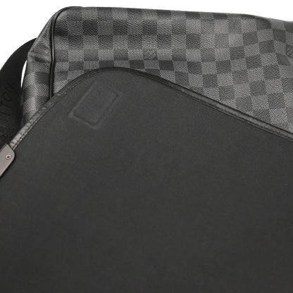 Louis Vuitton 2008 Damier Graphite Daniel GM Shoulder Bag N58033