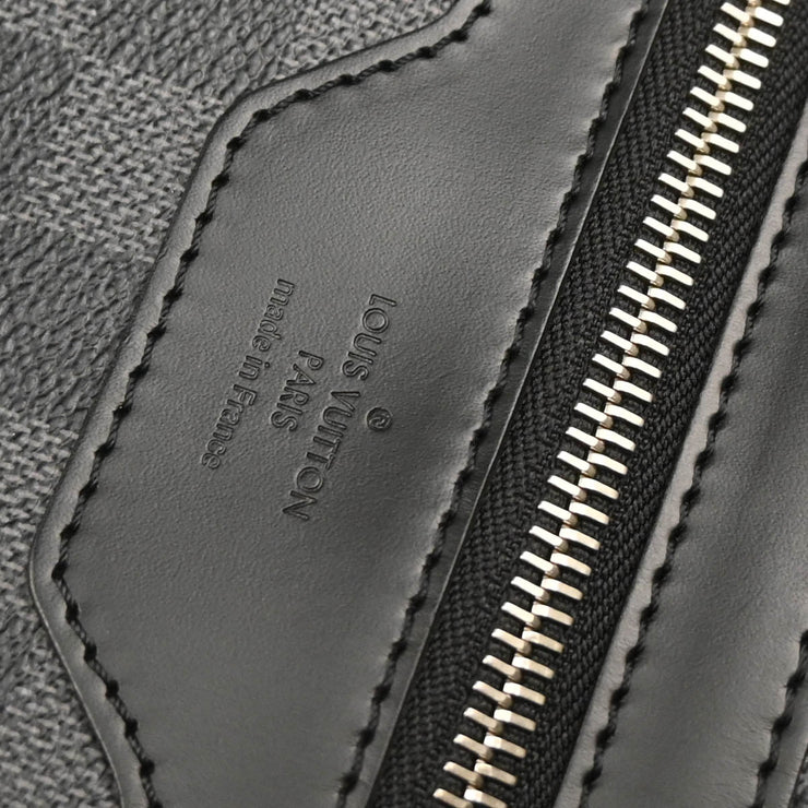 Louis Vuitton 2008 Damier Graphite Daniel GM Shoulder Bag N58033