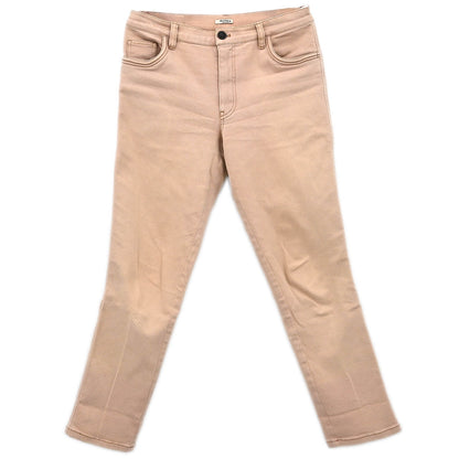 Miu Miu 2017 Long Pants Beige #40