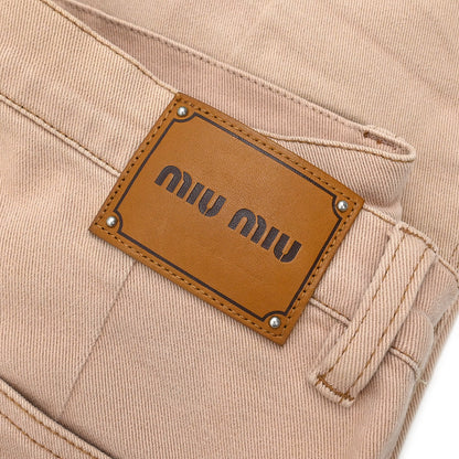 Miu Miu 2017 Long Pants Beige #40