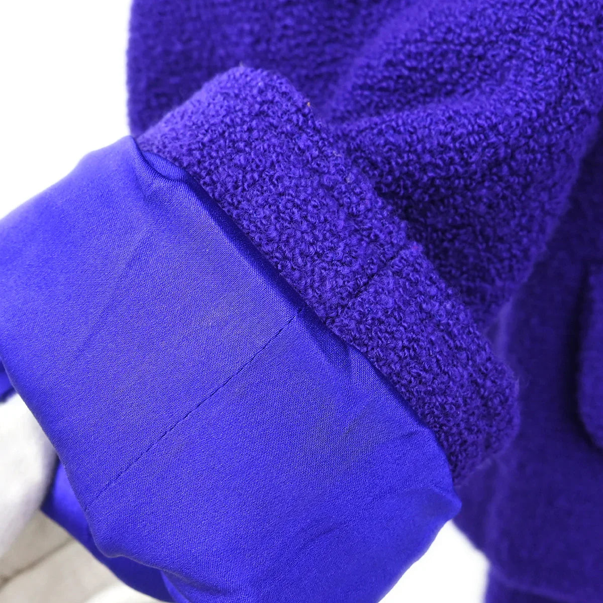 Chanel 1995 Setup Suit Jacket Skirt Purple #42