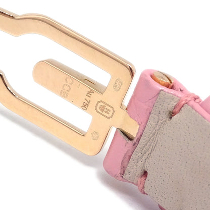 Harry Winston * 332LQR Avenue C Mini Quartz Watch 18KPG Diamond