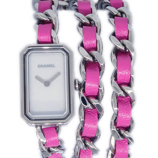 Chanel H4557 Premiere Rock Pop Quartz Watch Silver SS