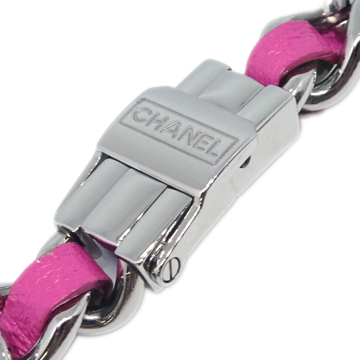 Chanel H4557 Premiere Rock Pop Quartz Watch Silver SS