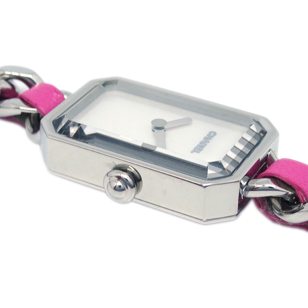 Chanel H4557 Premiere Rock Pop Quartz Watch Silver SS