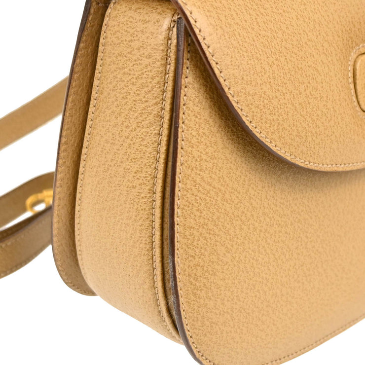 Gucci Beige Bamboo 2way Shoulder Handbag