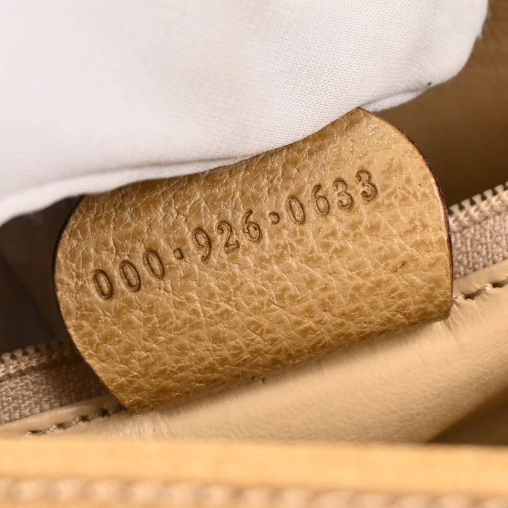 Gucci Beige Bamboo 2way Shoulder Handbag