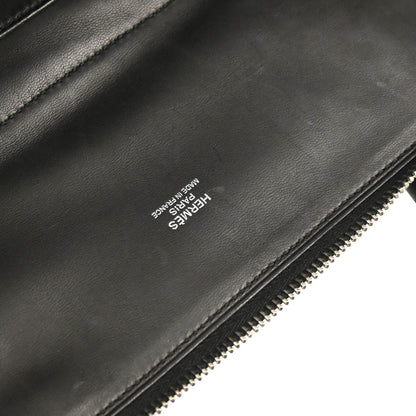 Hermes 2016 Black Taurillon Clemence Bolide 31 2way Shoulder Handbag