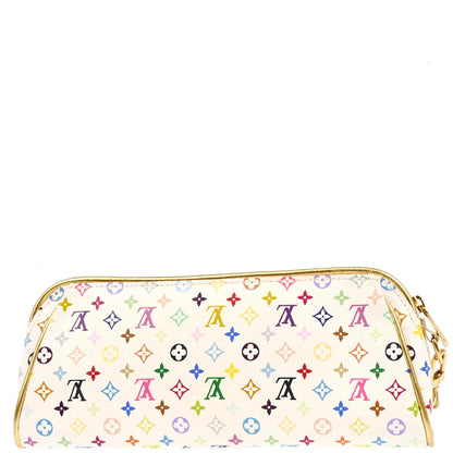 Louis Vuitton 2008 White Multicolor Kate Clutch Bag M55212