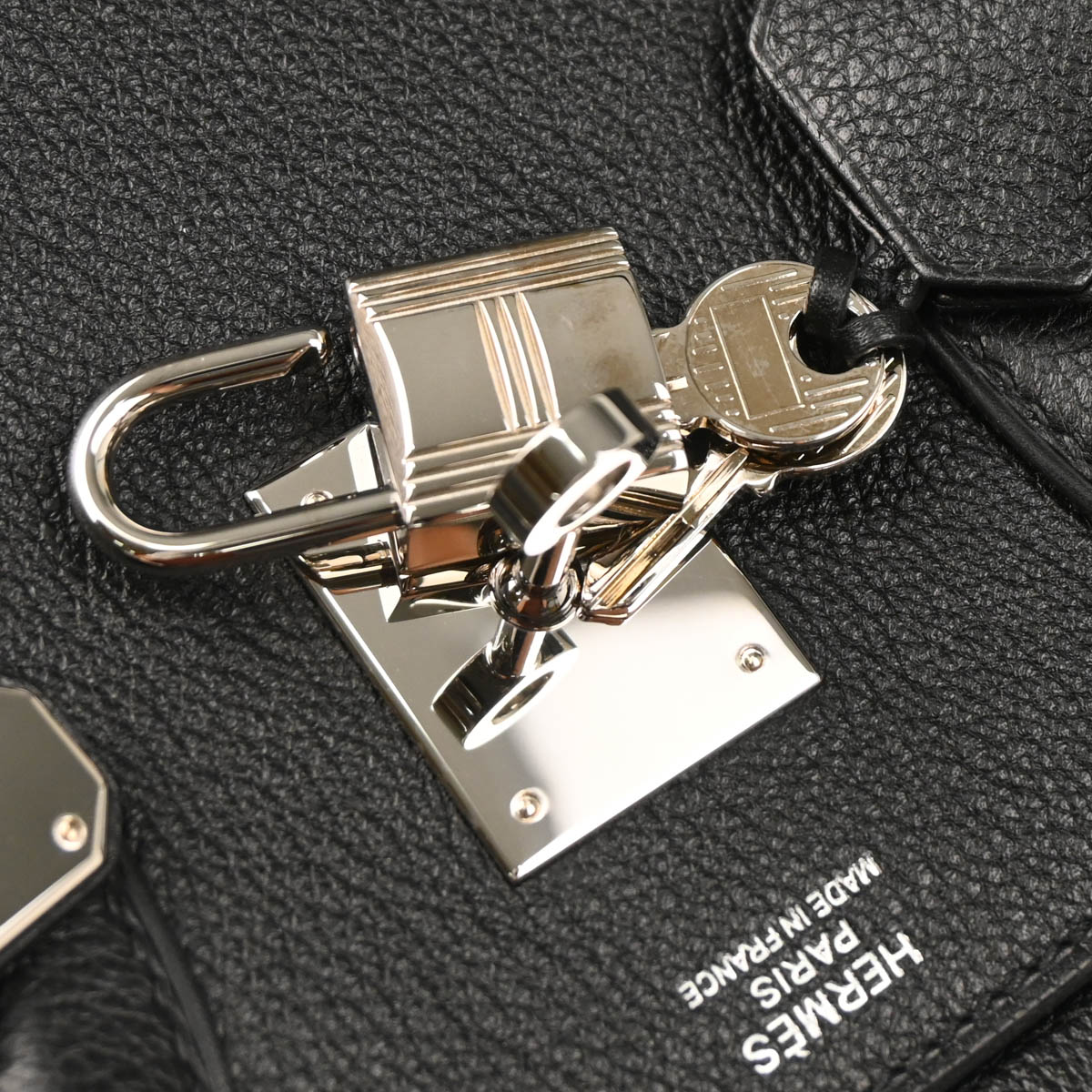 Hermes 2018 Black Evercalf Birkin 30 Handbag