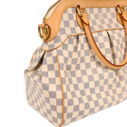 Louis Vuitton 2009 Damier Azur Trevi GM 2way Shoulder Handbag N50228