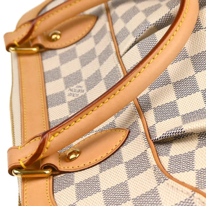 Louis Vuitton 2009 Damier Azur Trevi GM 2way Shoulder Handbag N50228