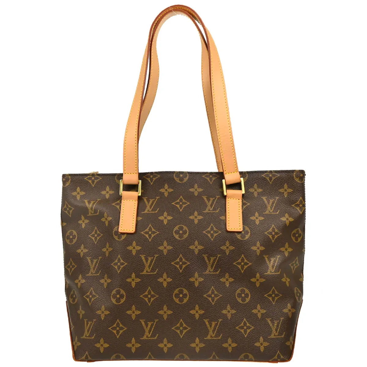 Louis Vuitton 2002 Monogram Cabas Piano Shoulder Tote Bag M51148