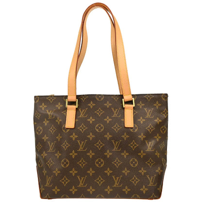 Louis Vuitton 2002 Monogram Cabas Piano Shoulder Tote Bag M51148