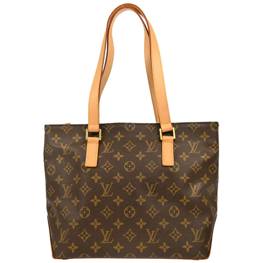 Louis Vuitton 2002 Monogram Cabas Piano Shoulder Tote Bag M51148
