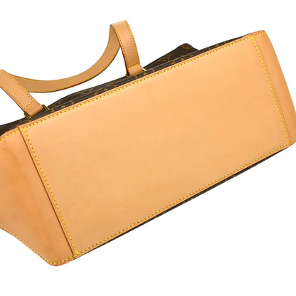 Louis Vuitton 2002 Monogram Cabas Piano Shoulder Tote Bag M51148
