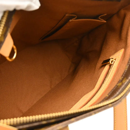Louis Vuitton 2002 Monogram Cabas Piano Shoulder Tote Bag M51148