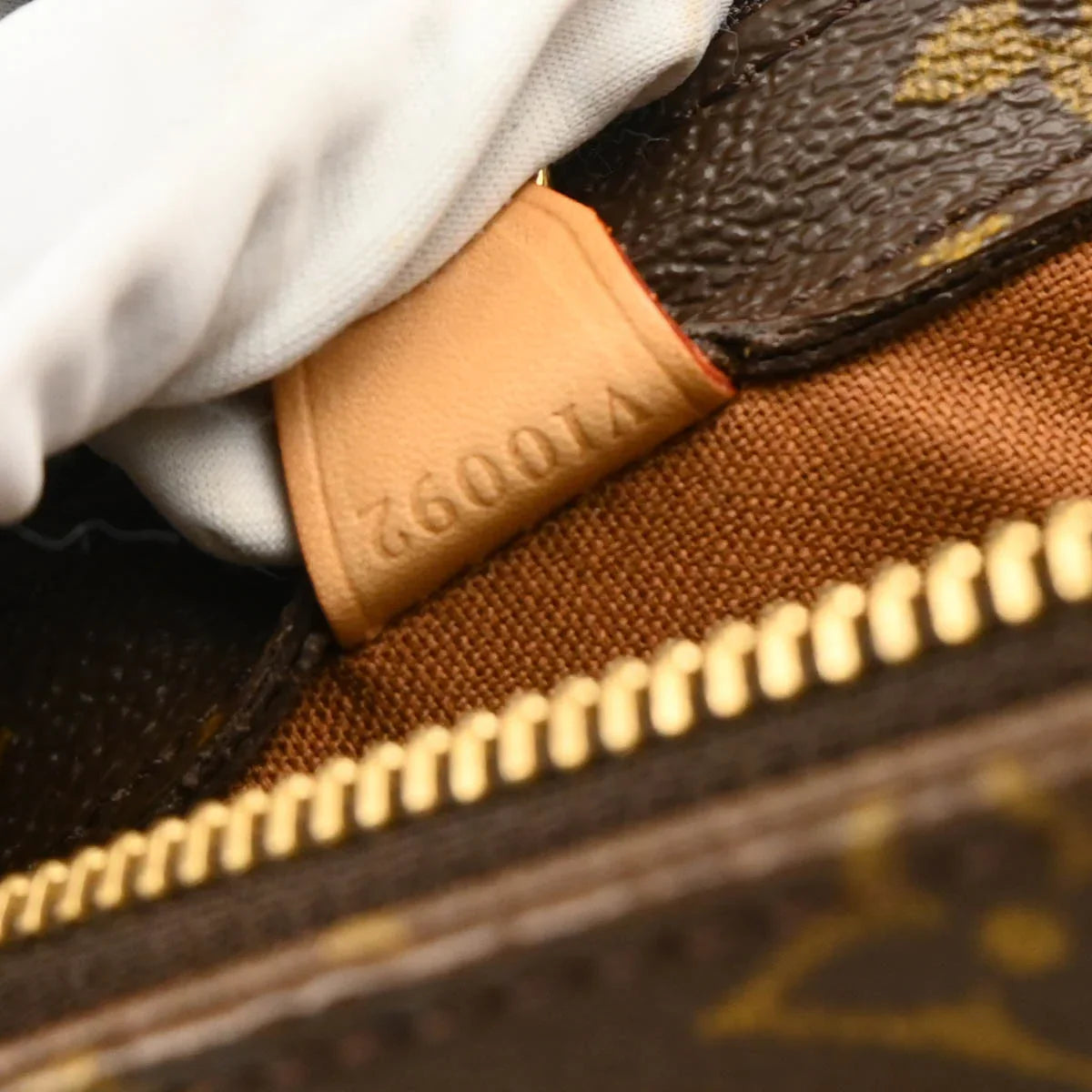 Louis Vuitton 2002 Monogram Cabas Piano Shoulder Tote Bag M51148