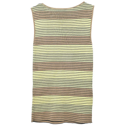 Chanel 1998 Sleeveless Tank Top Brown #40