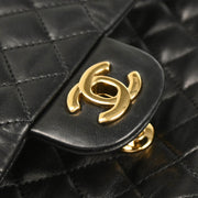 Chanel 2009-2010 Black Lambskin Valentine Shoulder Bag