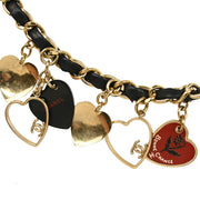 Chanel 2009-2010 Black Lambskin Valentine Shoulder Bag