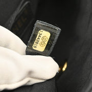 Chanel 2009-2010 Black Lambskin Valentine Shoulder Bag