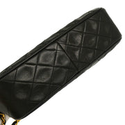 Chanel 1994-1996 Black Lambskin Camera Bag Small
