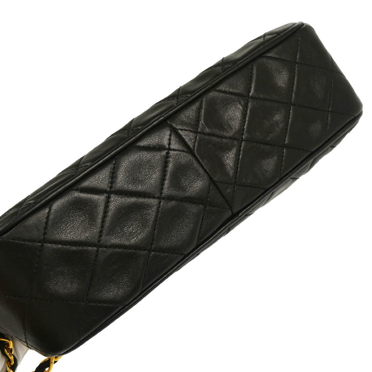 Chanel 1994-1996 Black Lambskin Camera Bag Small