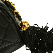 Chanel 1994-1996 Black Lambskin Camera Bag Small