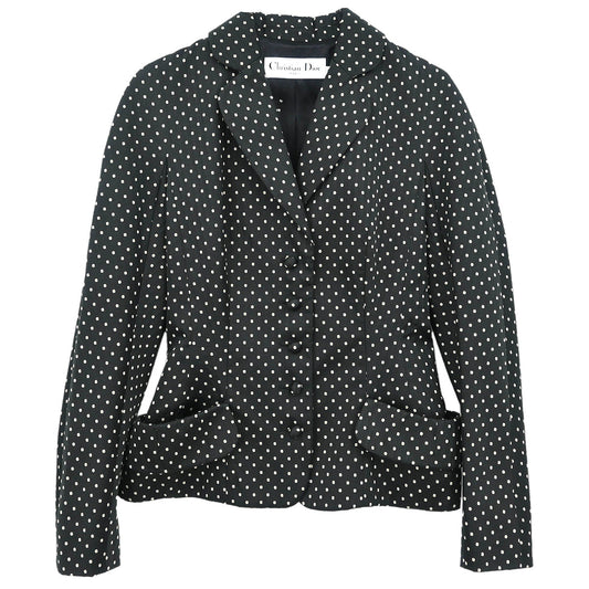 Christian Dior 2009 Single Breasted Jacket Black #38