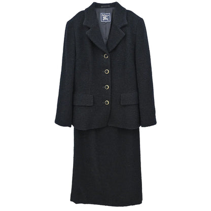 Burberrys Setup Suit Jacket Skirt Black #13